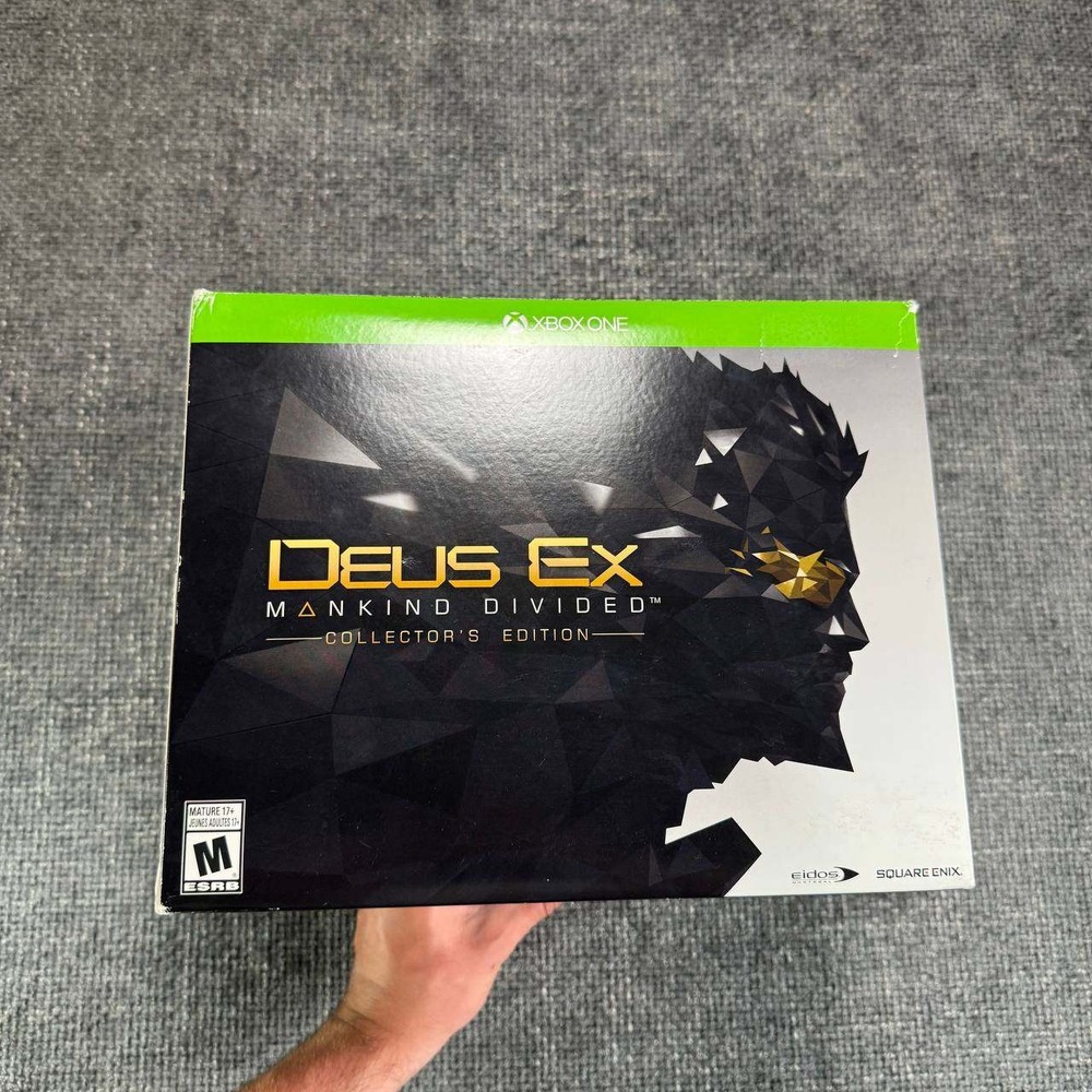 Square Enix Deus Ex Mankind Divided Collector's Edition Xbox One Box